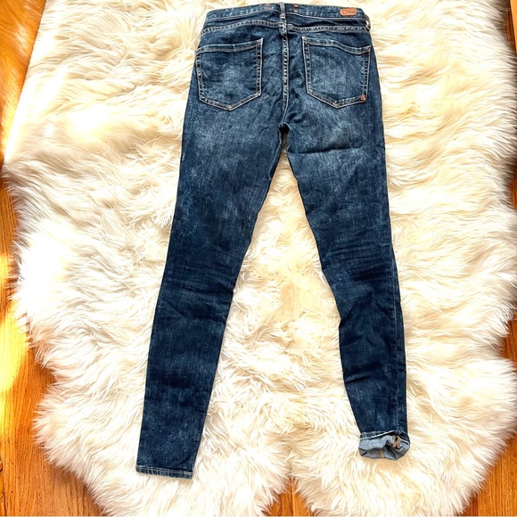 Dittos jeggings mid rise dark acid wash longer length - Picture 2 of 8